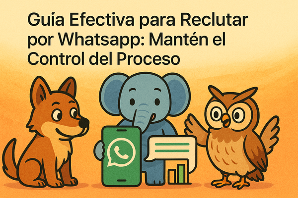 Guía Efectiva para Reclutar por WhatsApp: Mantén el Control del Proceso
